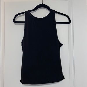 Formal black tank top